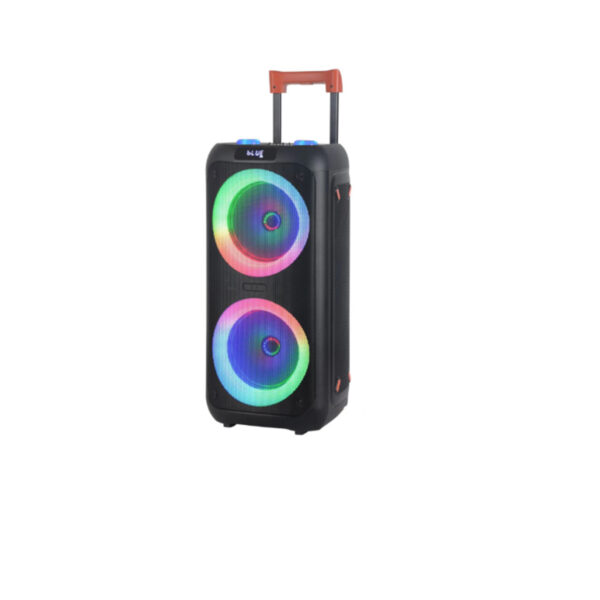 LY-0808L dual 8″ portable bluetooth party speaker