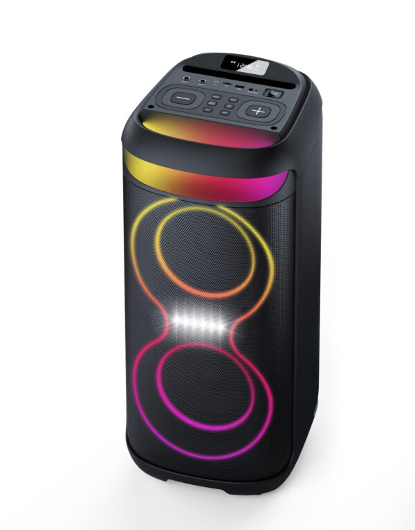 LY-2609 dual 6.5″ portable party speaker with bluetooth