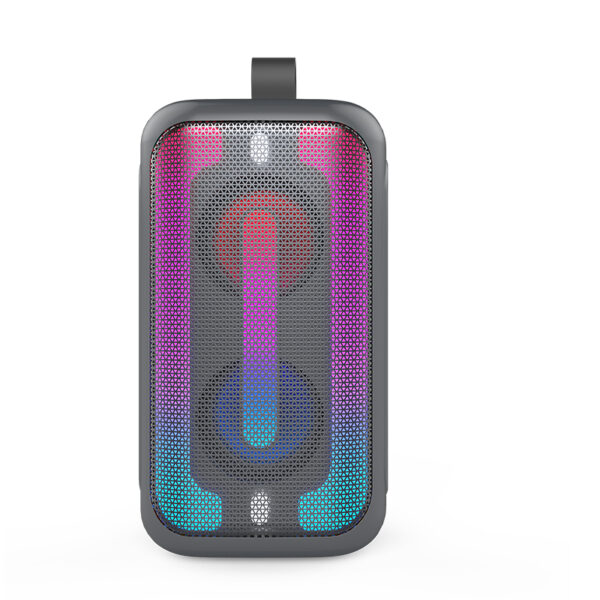 LY-2009 portable dual 2.5″ bluetooth speaker with LED light