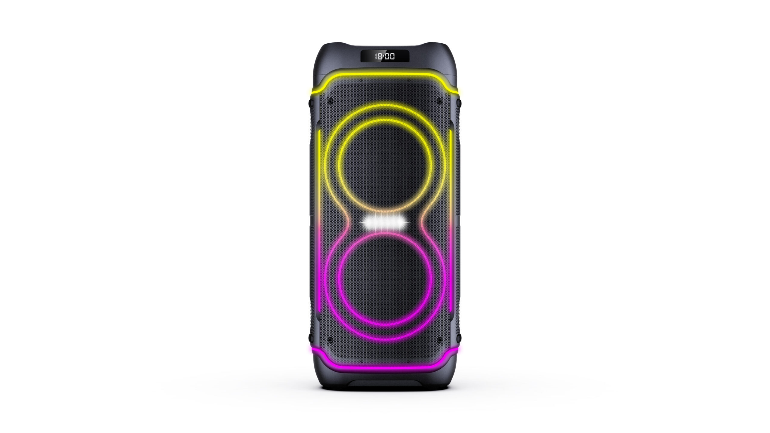 LY-1018 dual 10″ portable party speaker