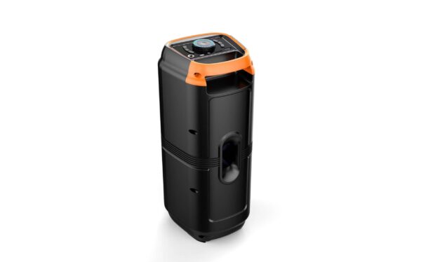 LY-4405 dual 4″ portable bluetooth party speaker with flame light